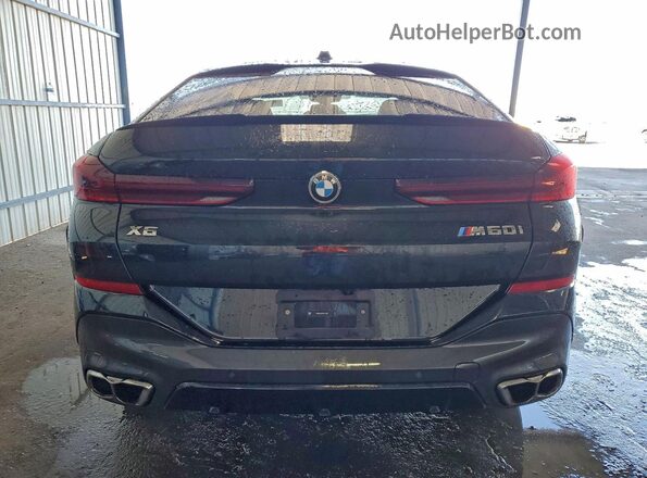 5UX43EX08T9111034 2026 BMW X6 Black Հետևի տեսք