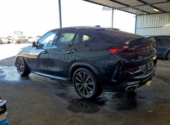 5UX43EX08T9111034 2026 BMW X6 Black Հետևի ձախ