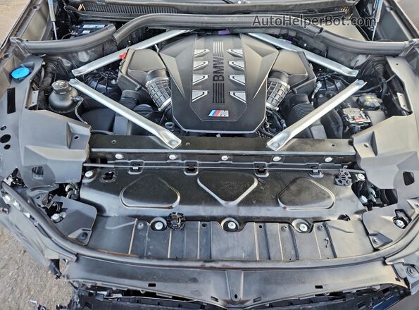 5UX43EX09S9Y85775 2025 BMW X6 Черный Вид подкапотного пространства