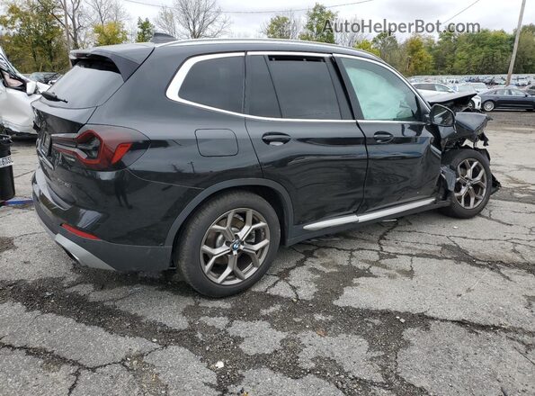 5UX53DP00N9J72105 2022 BMW X3 Black Tył prawy