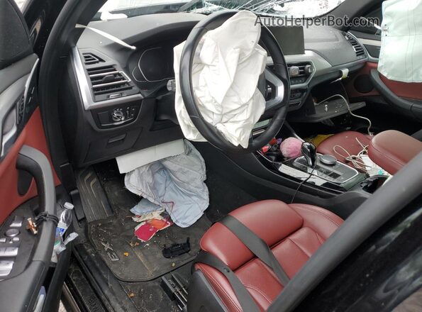 5UX53DP00N9J72105 2022 BMW X3 Black Widok deski rozdzielczej