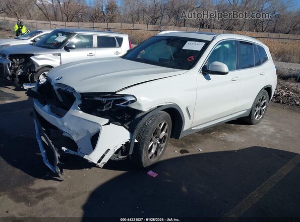 5UX53DP00P9N94037 2023 BMW X3 White Przód lewy