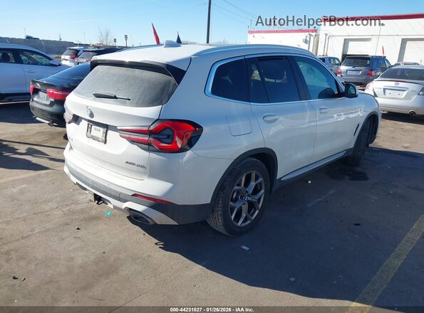 5UX53DP00P9N94037 2023 BMW X3 White Tył prawy