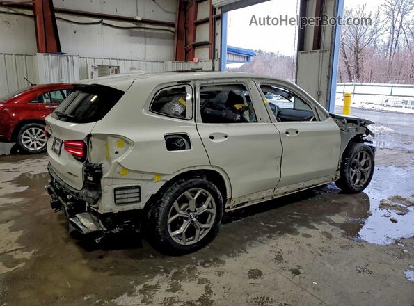 5UX53DP02P9N79846 2023 BMW X3 White უკანა მარჯვენა