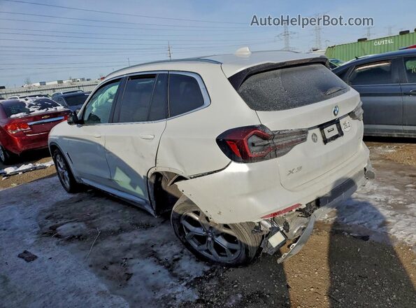 5UX53DP07P9P11869 2023 BMW X3 White Tył lewy