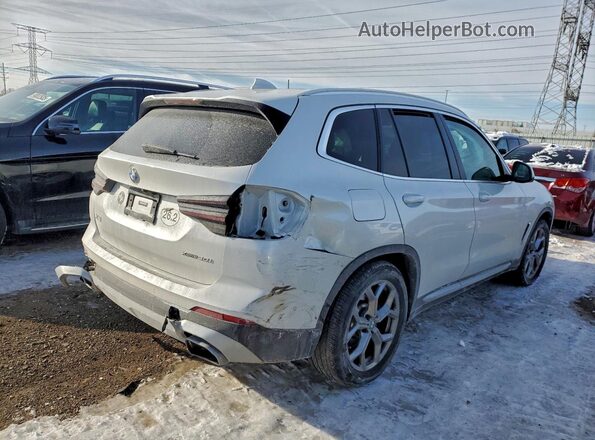 5UX53DP07P9P11869 2023 BMW X3 White Tył prawy