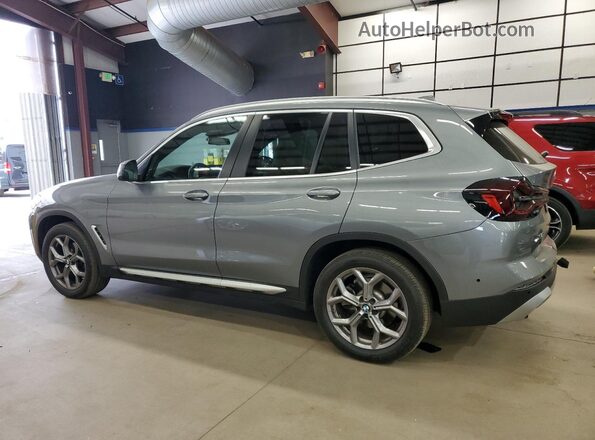 5UX53DP09P9S97784 2023 BMW X3 Silver Задня ліва чверть