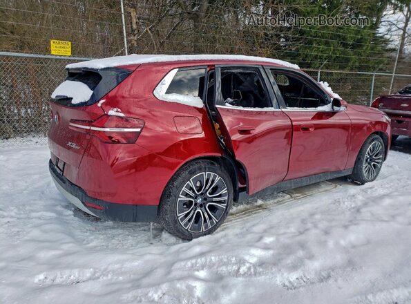 5UX53GP01S9127297 2025 BMW X3 Красный 