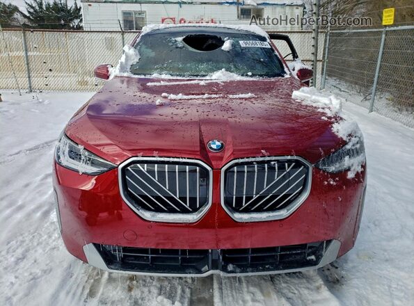 5UX53GP01S9127297 2025 BMW X3 Красный 