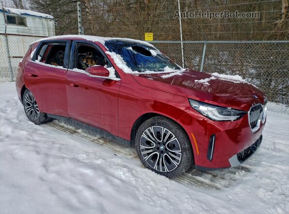 5UX53GP01S9127297 2025 BMW X3 Красный 