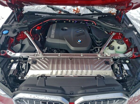 5UX53GP01S9127297 2025 BMW X3 Красный 