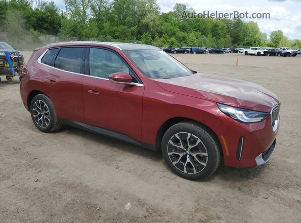 5UX53GP02S9Z98984 2025 BMW X3 Red 