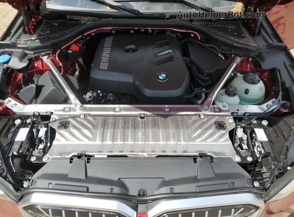 5UX53GP02S9Z98984 2025 BMW X3 Red 