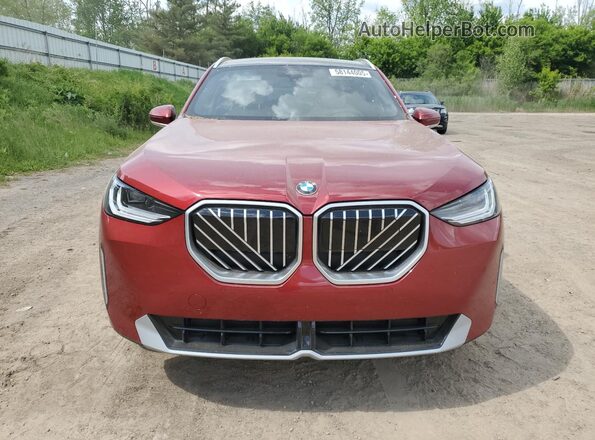 5UX53GP02S9Z98984 2025 BMW X3 Red 