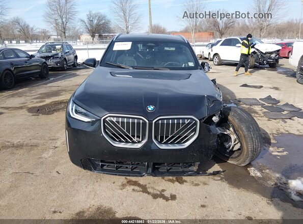 5UX53GP05S9033455 2025 BMW X3 Черный Вид задней части салона