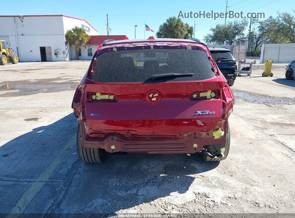 5UX53GP08S9092578 2025 BMW X3 Red Front view