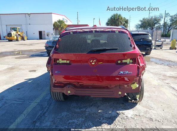 5UX53GP08S9092578 2025 BMW X3 Red 