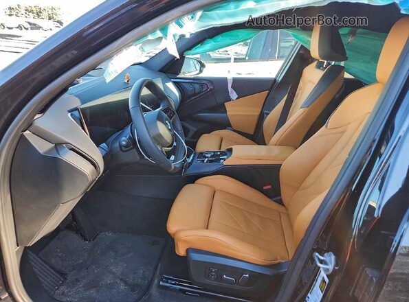 5UX53GP0XS9064331 2025 BMW X3 Black Front interior view