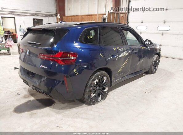 5UX73GP00S9097279 2025 BMW X3 Blue Tył prawy