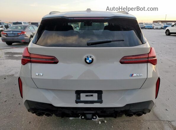 5UX73GP06S9070751 2025 BMW X3 Beige 
