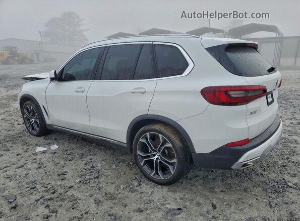 5UXCR4C03P9P39230 2023 BMW X5 White Հետևի ձախ