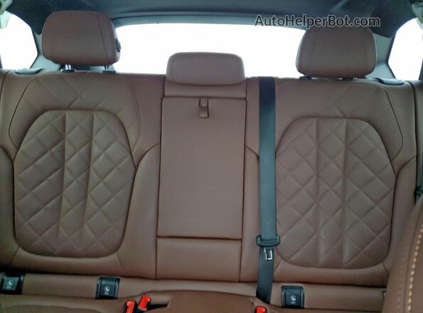 5UXCR4C03P9P39230 2023 BMW X5 White Հետևի նստատեղերի տեսք