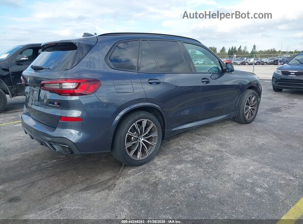 5UXCR4C06M9G71813 2021 BMW X5 Серый Задняя правая четверть