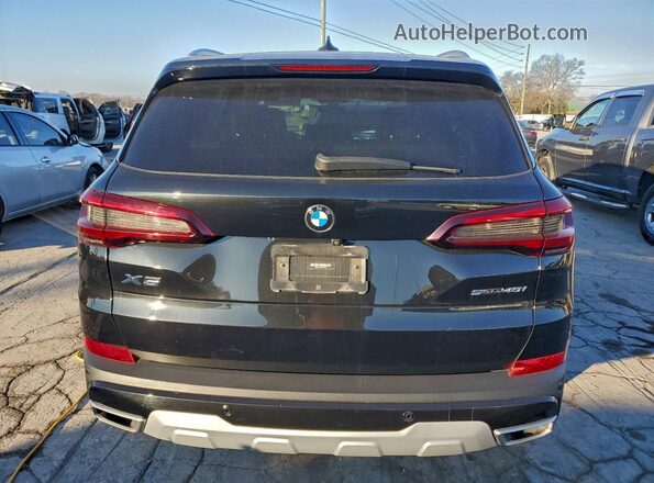 5UXCR4C09N9M97024 2022 BMW X5 Black უკანა ხედი