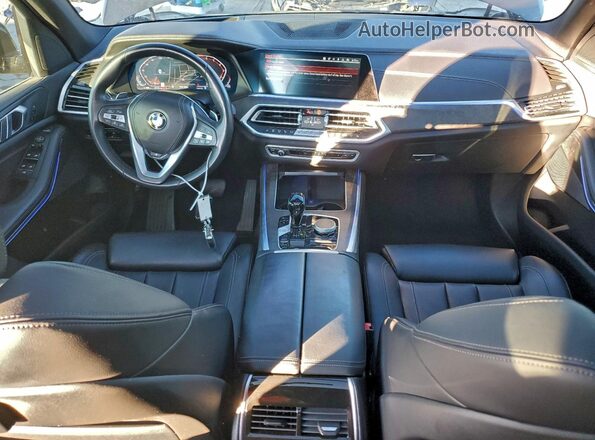 5UXCR4C09N9M97024 2022 BMW X5 Black წინა პანელის ხედი