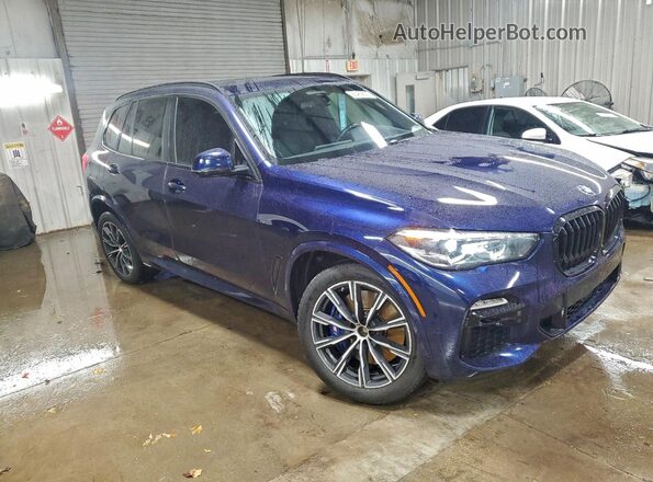 5UXCR6C01LLL83014 2020 BMW X5 Blue Առջևի աջ