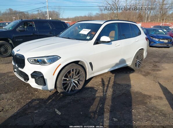 5UXCR6C01N9L85930 2022 BMW X5 White Przód lewy