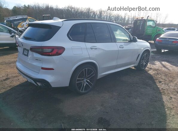 5UXCR6C01N9L85930 2022 BMW X5 White Tył prawy