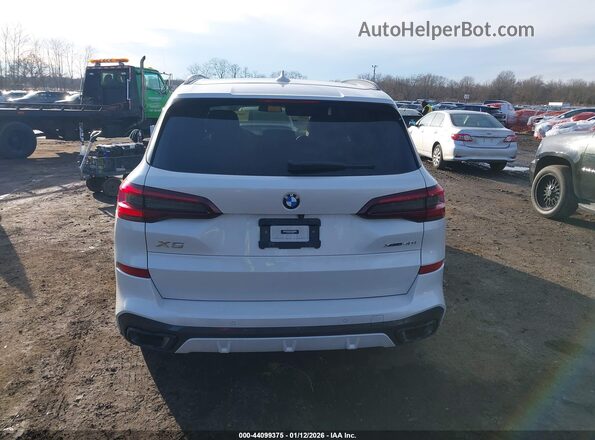 5UXCR6C01N9L85930 2022 BMW X5 White 