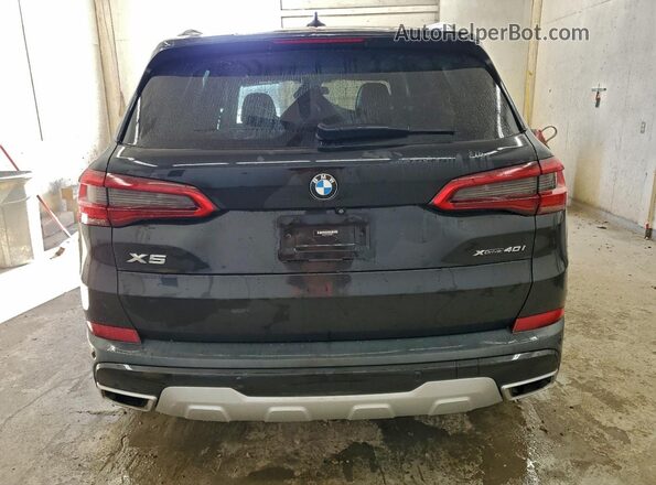 5UXCR6C03L9B99015 2020 BMW X5 Black Հետևի տեսք