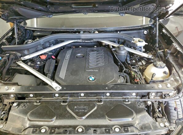5UXCR6C03L9B99015 2020 BMW X5 Black Շարժիչի բաժամունքի տեսք