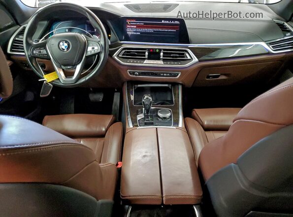 5UXCR6C03L9B99015 2020 BMW X5 Black Առջևի վահանակի տեսք