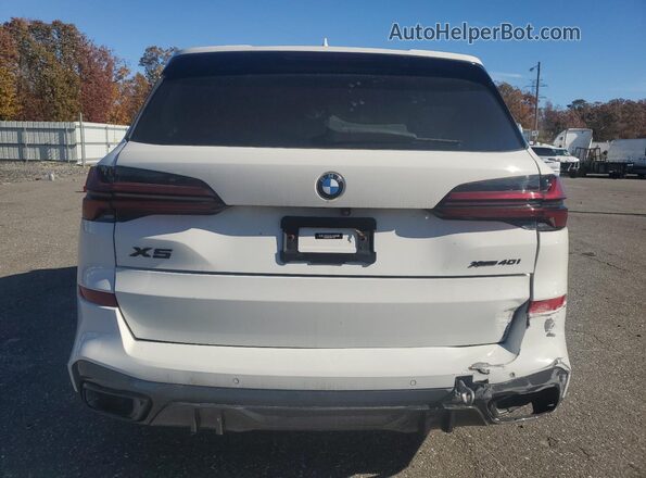 5UXCR6C04M9E11700 2021 BMW X5 White Հետևի տեսք