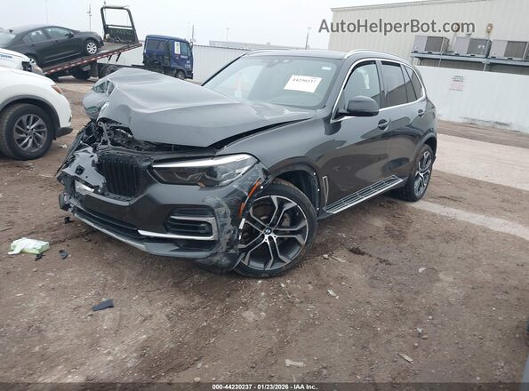 5UXCR6C05P9P49639 2023 BMW X5 Gray Vista tres cuartos delantera izquierda