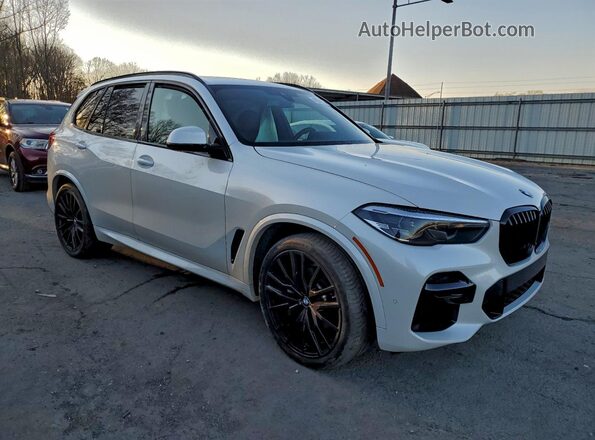 5UXCR6C06P9P02944 2023 BMW X5 Белый Передняя правая четверть