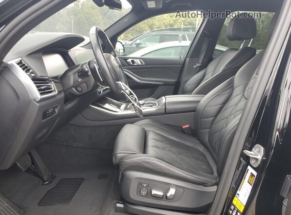 5UXCR6C06P9P71813 2023 BMW X5 Черный Вид салона спереди