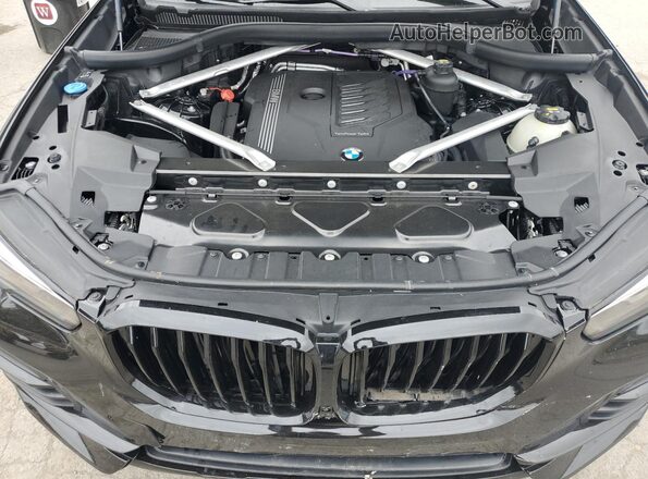 5UXCR6C06P9P71813 2023 BMW X5 Черный Вид подкапотного пространства