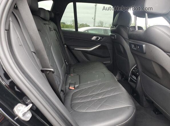 5UXCR6C06P9P71813 2023 BMW X5 Черный Вид задней части салона