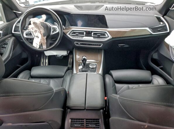 5UXCR6C0XP9P01747 2023 BMW X5 Black წინა პანელის ხედი