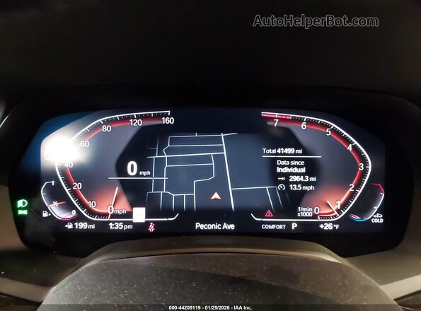 5UXCW2C00L9B44507 2020 BMW X7 Белый Вид задних сидений
