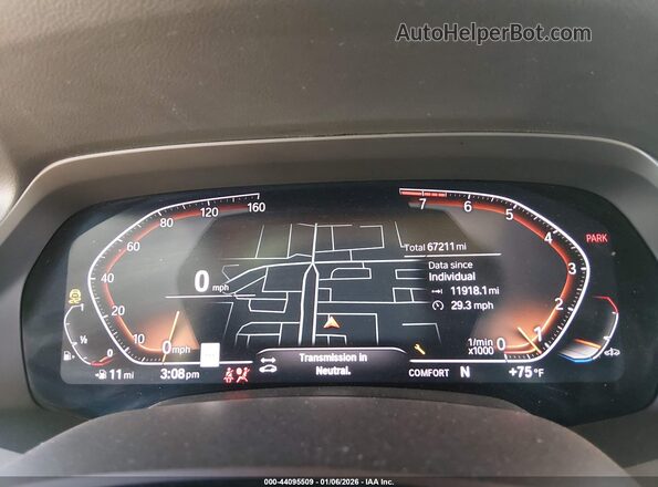 5UXCW2C00L9C79356 2020 BMW X7 Черный Вид задних сидений