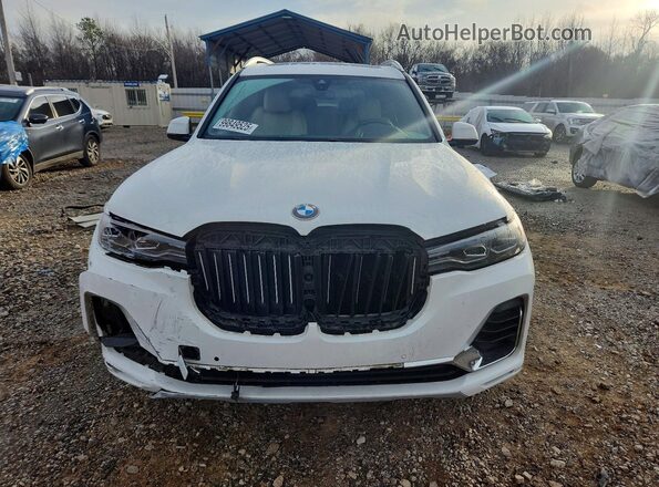 5UXCW2C00M9E44548 2021 BMW X7 White Front view