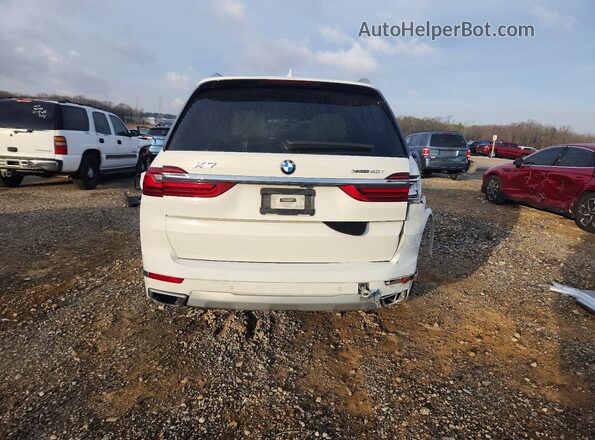 5UXCW2C00M9E44548 2021 BMW X7 White Rear view