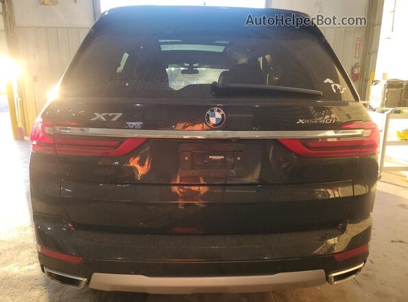 5UXCW2C00N9K18265 2022 BMW X7 Black უკანა ხედი