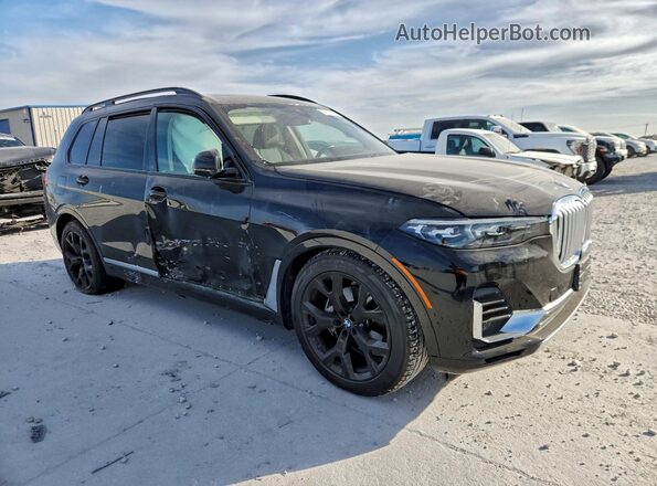 5UXCW2C00N9M53362 2022 BMW X7 Black Front right