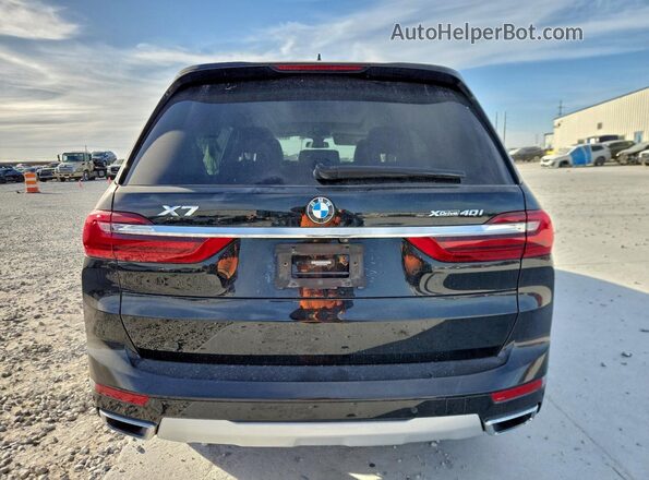 5UXCW2C00N9M53362 2022 BMW X7 Black Rear view